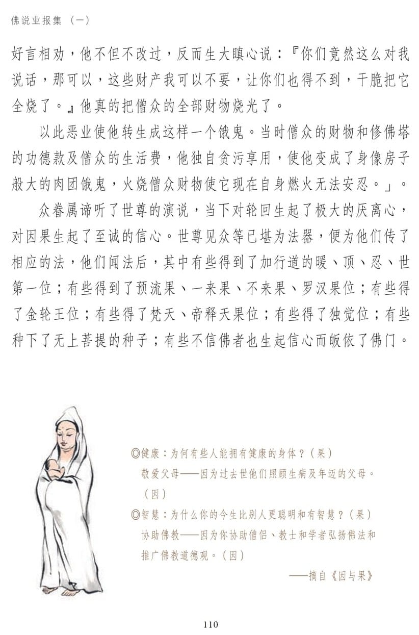 佛說業報集110