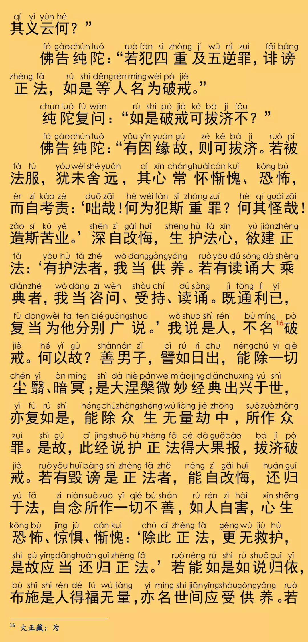 大般涅槃經卷第十13