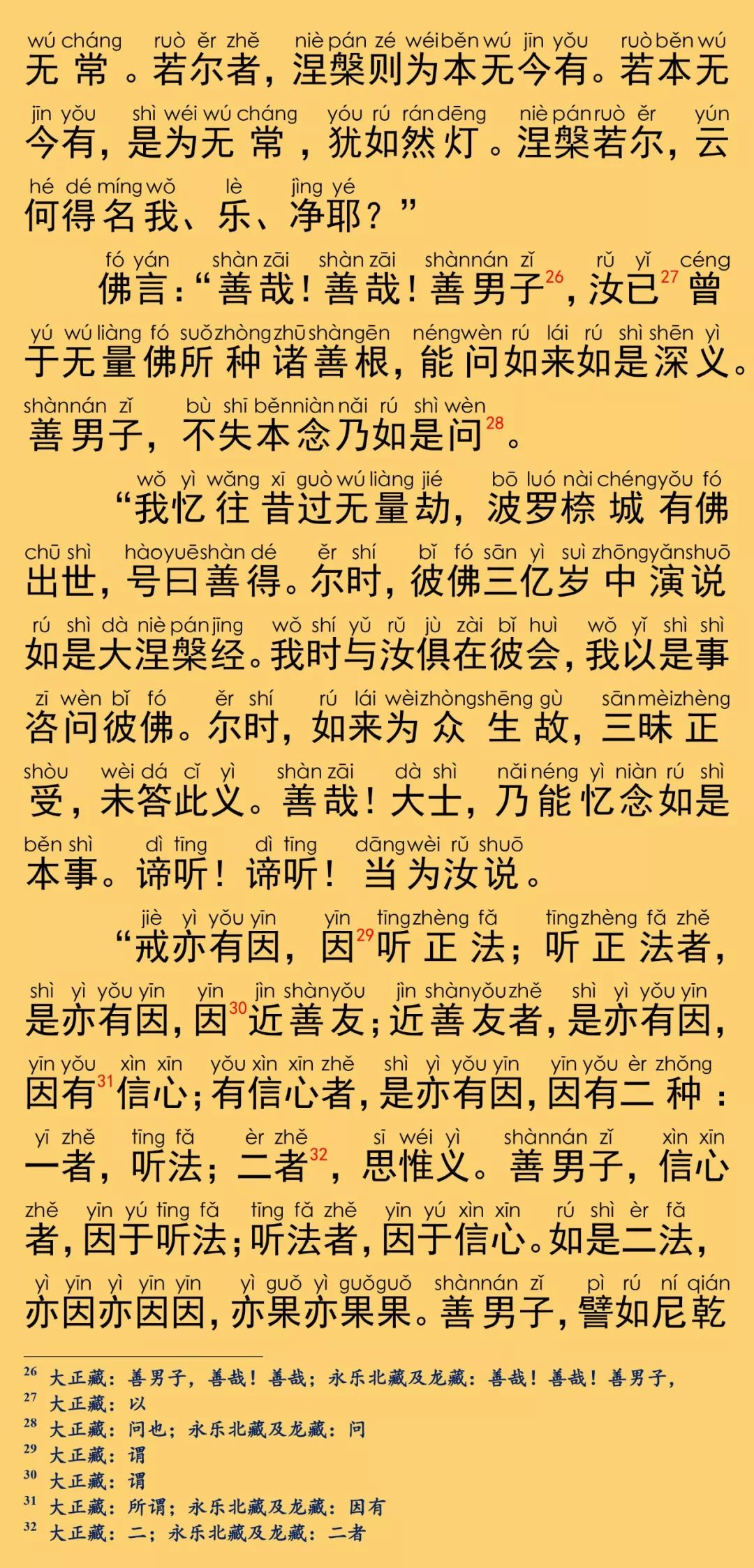 大般涅槃經卷第二十六13