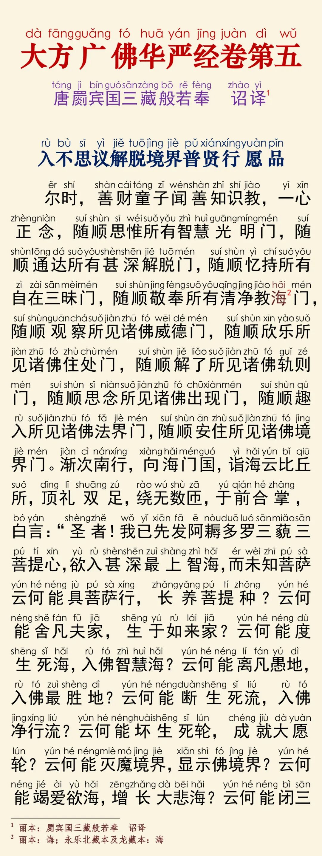华严经四十卷5-5