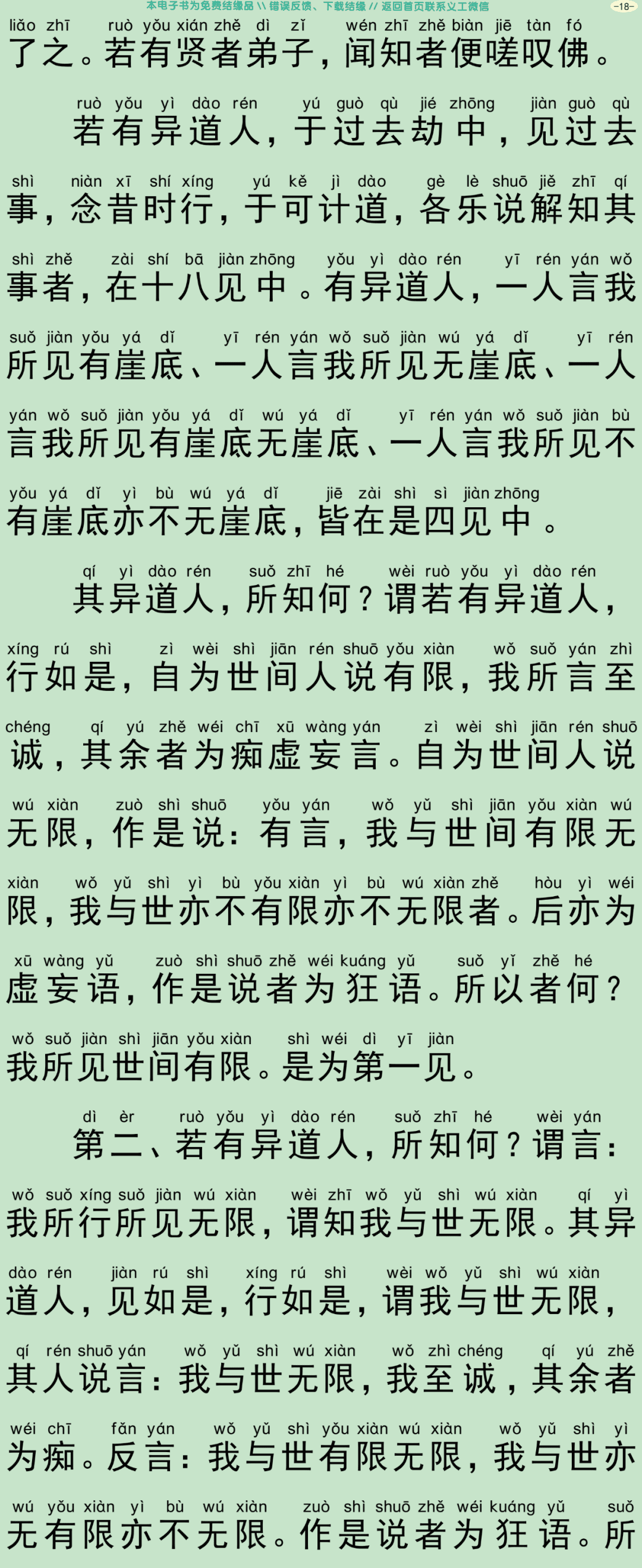 梵网六十二见经21