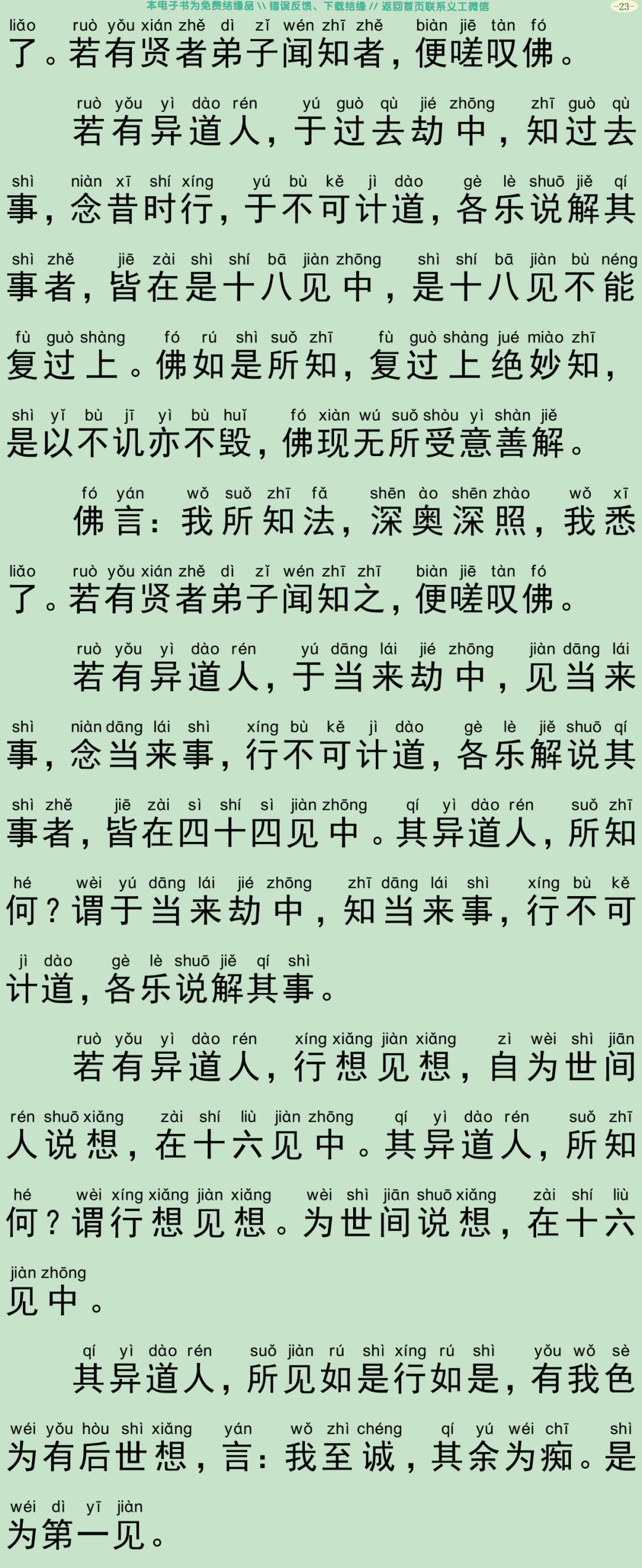 梵网六十二见经26