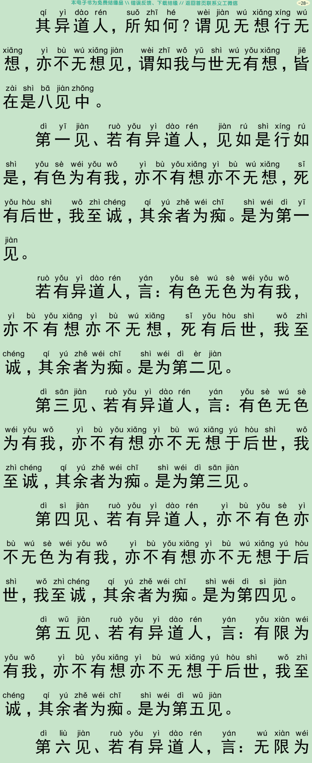 梵网六十二见经31