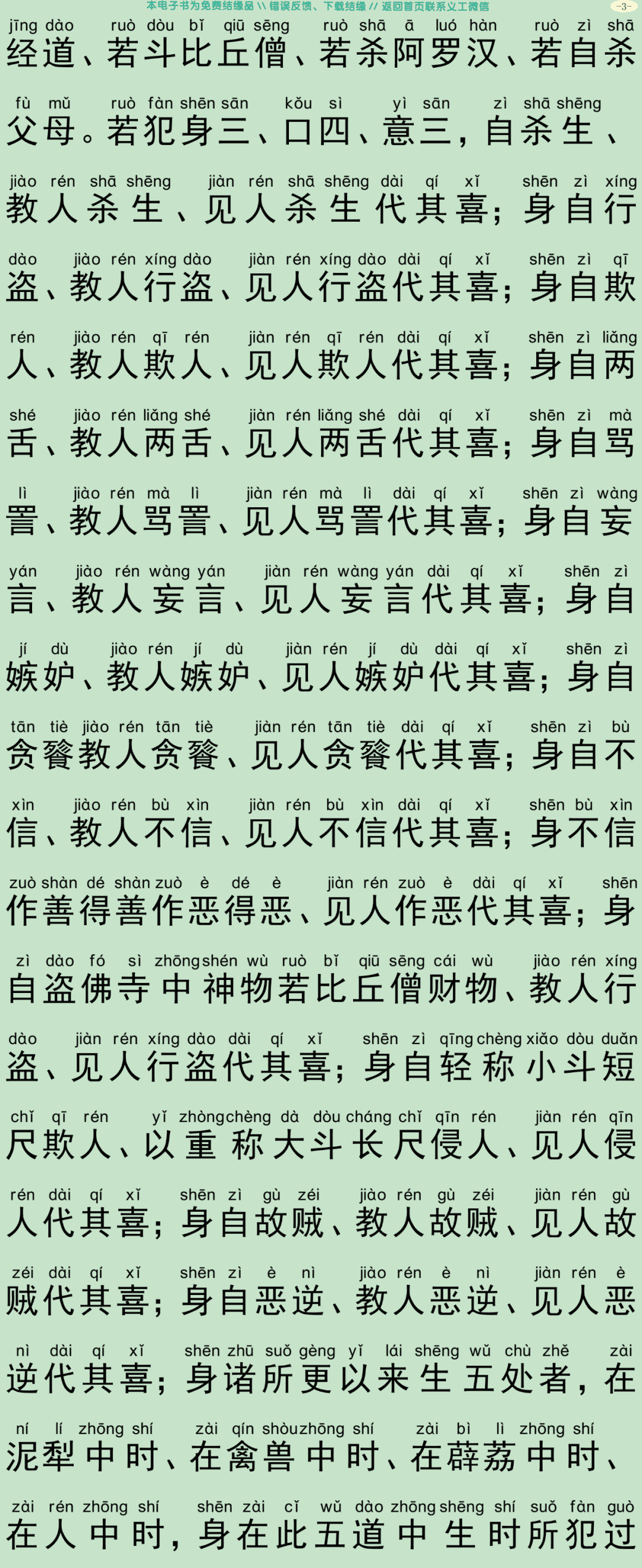 舍利弗悔过经6