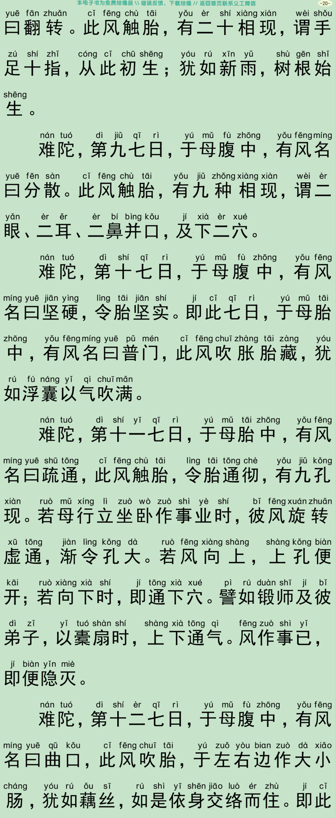 佛说入胎藏经23