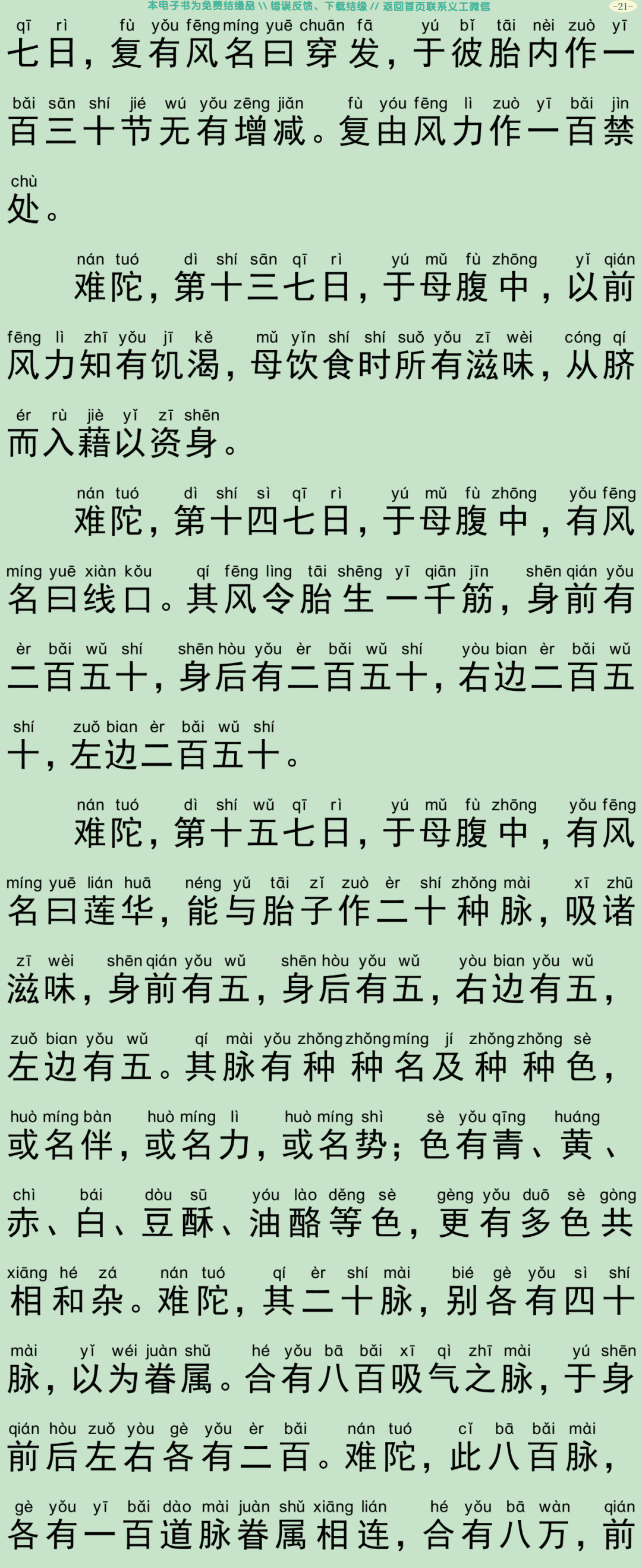 佛说入胎藏经24