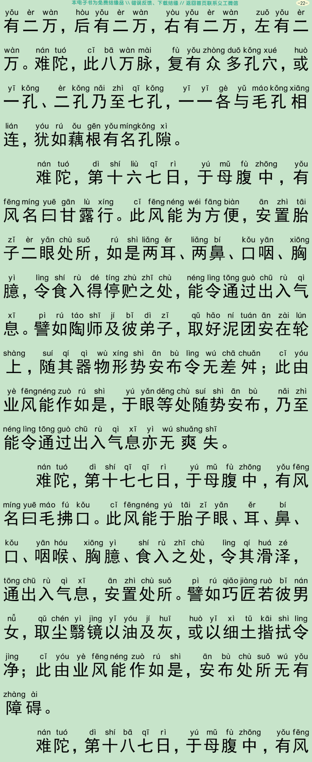 佛说入胎藏经25