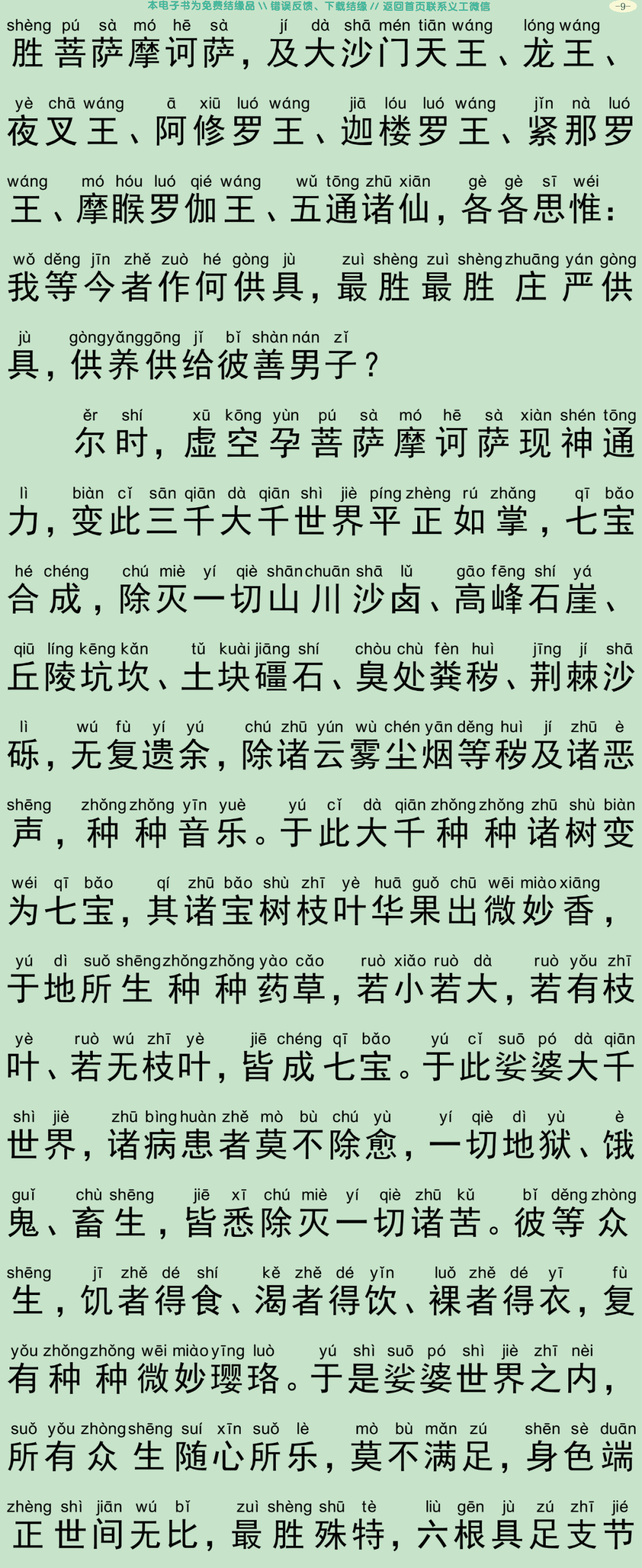 虚空孕菩萨经12