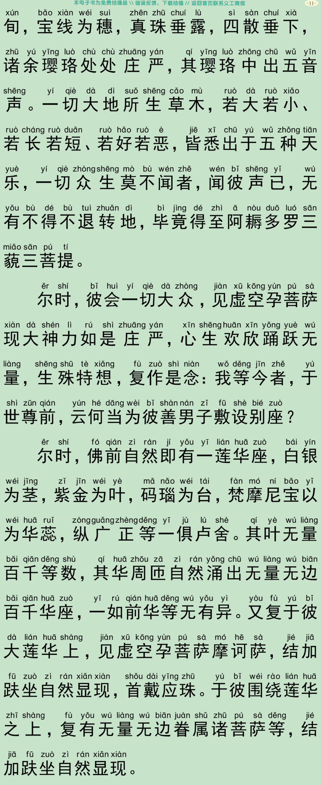 虚空孕菩萨经14