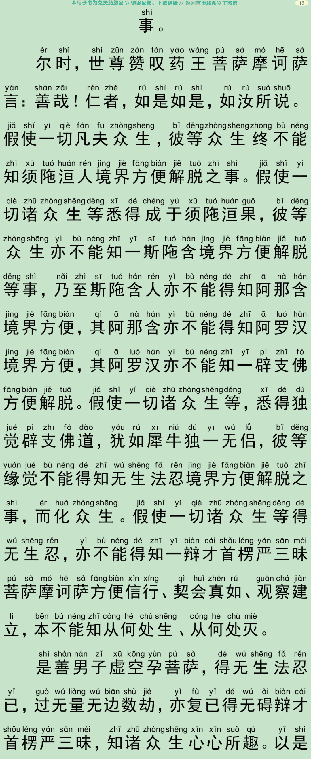 虚空孕菩萨经16