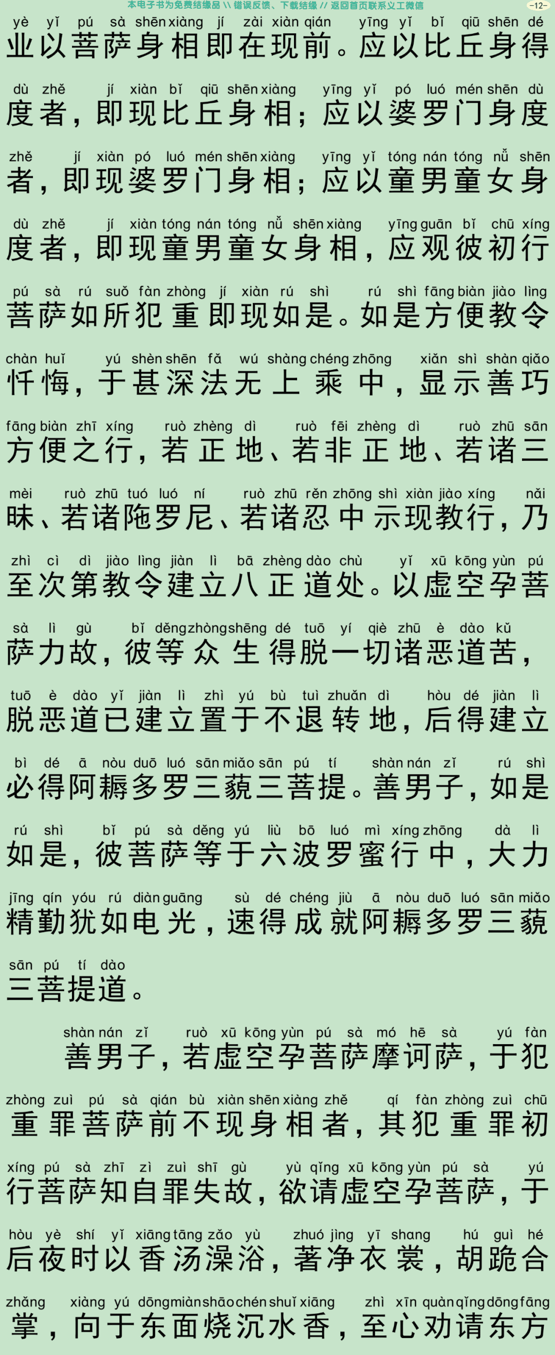 虚空孕菩萨经2-15