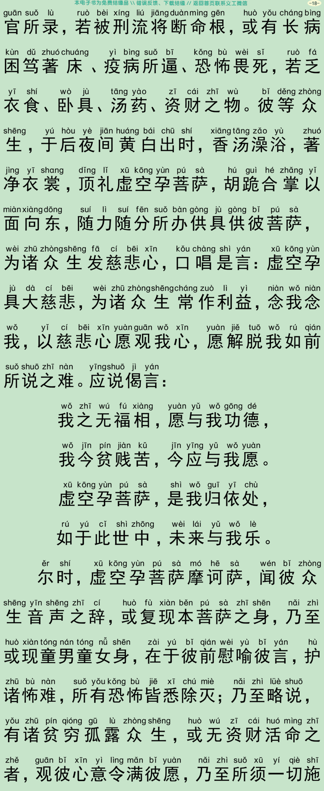 虚空孕菩萨经2-21