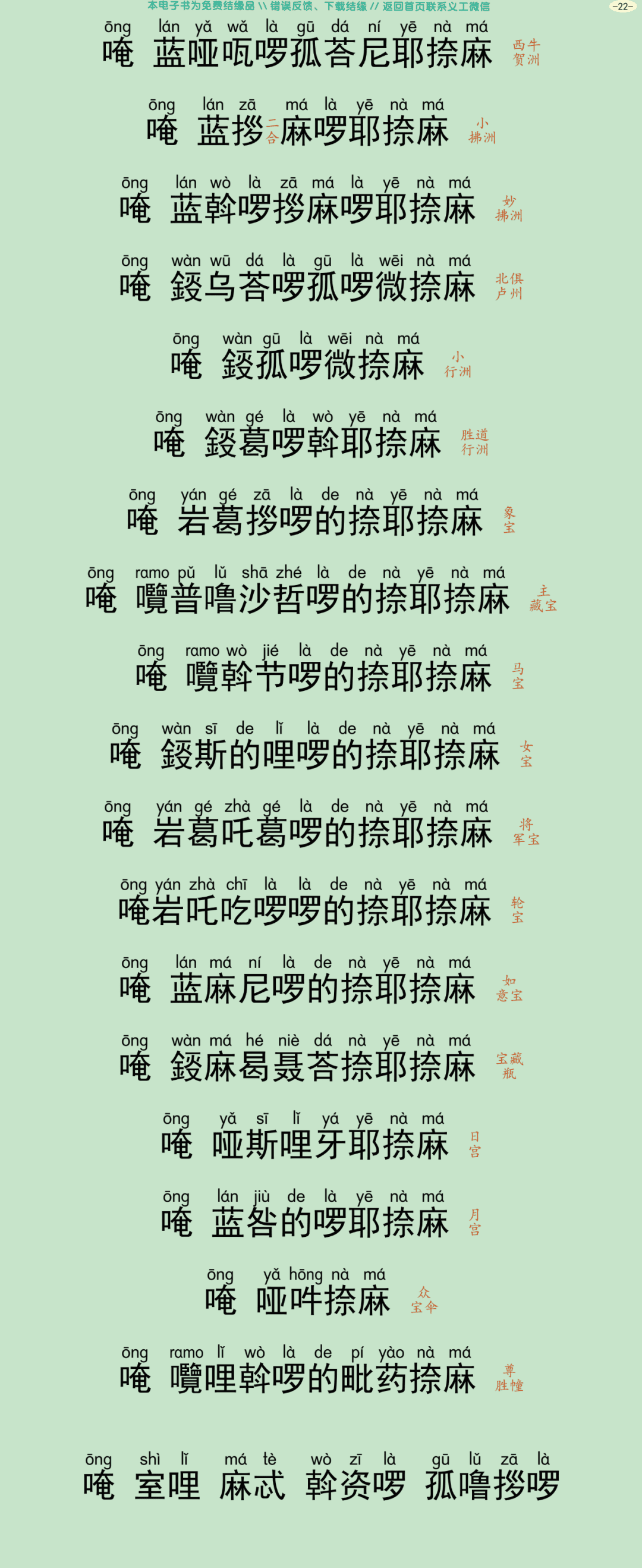 瑜伽焰口仪轨25