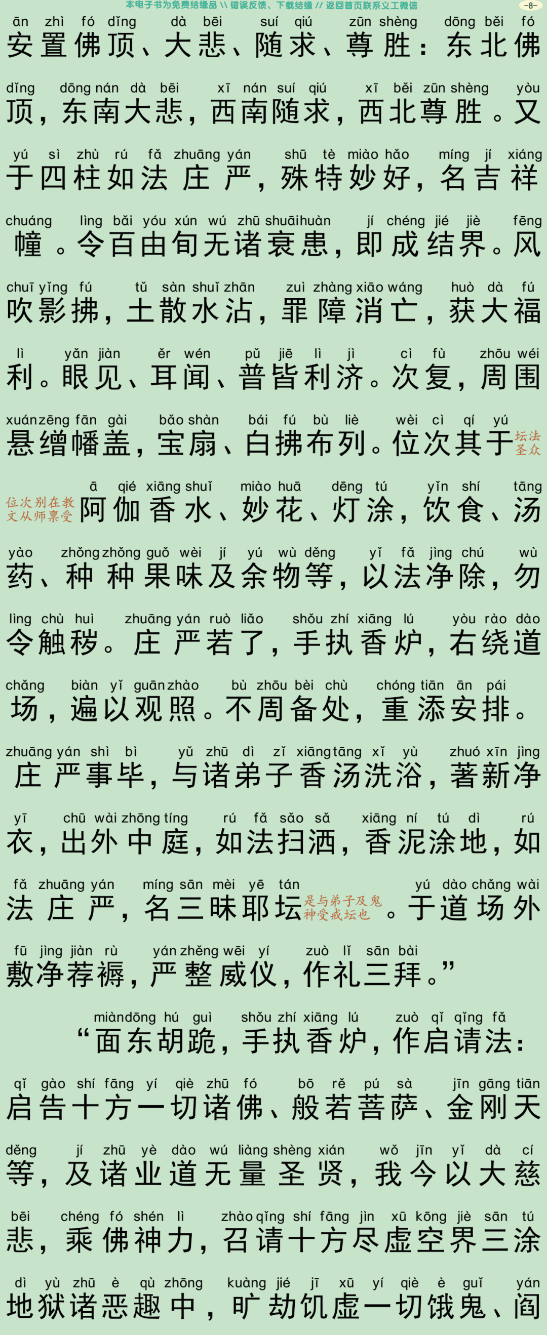 瑜伽集要救阿难陀罗尼焰口仪轨经11