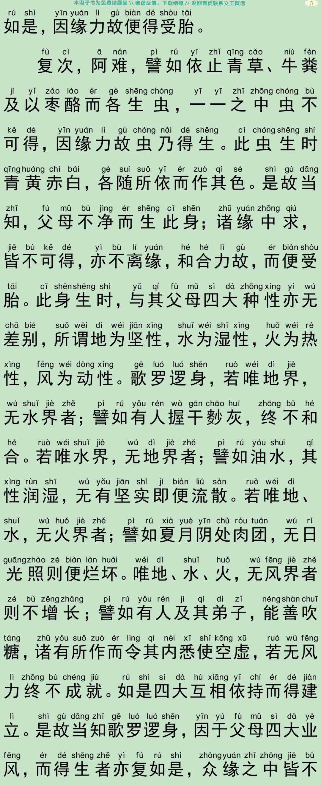 佛为阿难说人处胎经8
