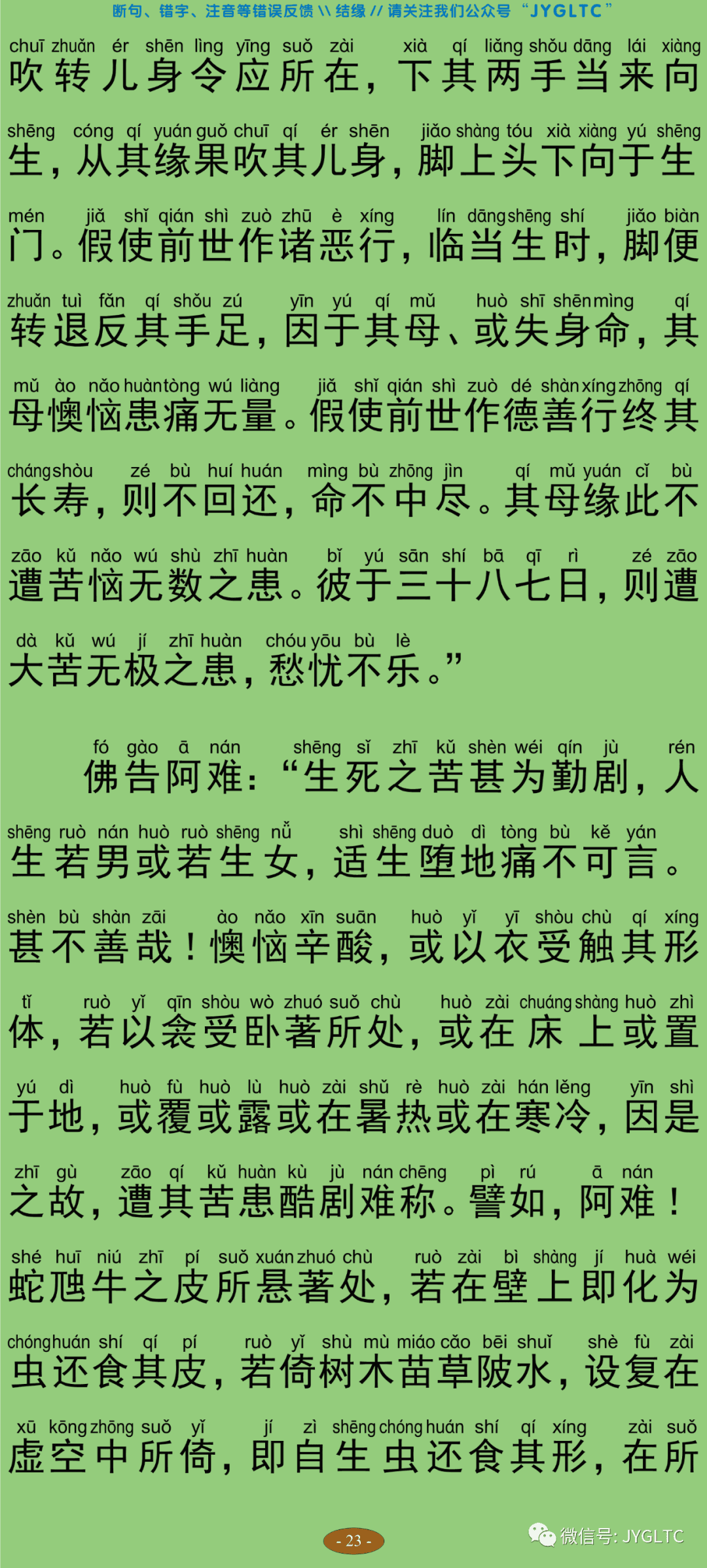 佛说胞胎经28