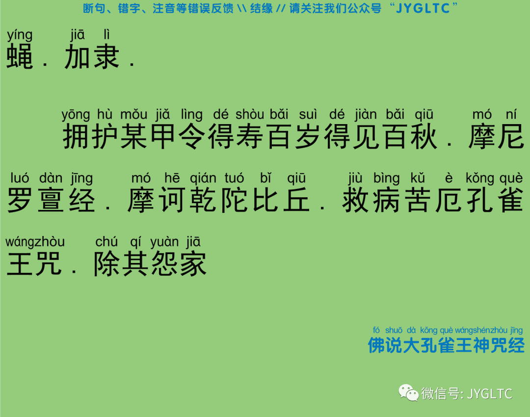 佛说大孔雀王神咒经13
