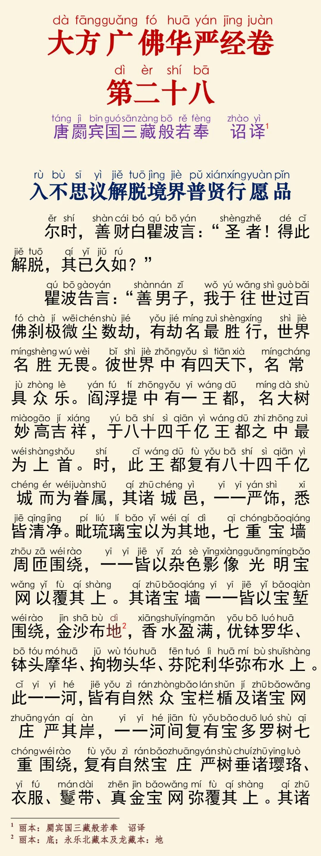 华严经四十卷28-5